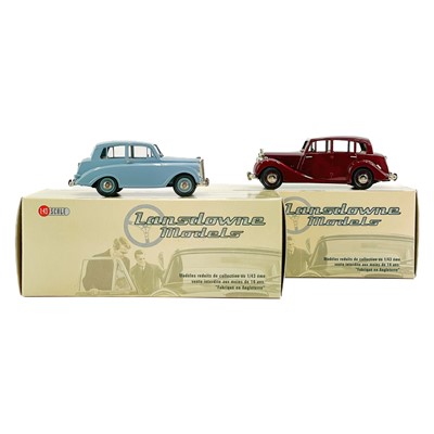 Lot 756 - Lansdowne Models 1950's Cars (x2): Triumph Mayflower & Renown.