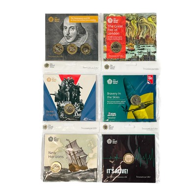 Lot 86 - UK Uncirculated 2016-2020 £2 Royal Mint sealed packs (8 coins in 6 packs)