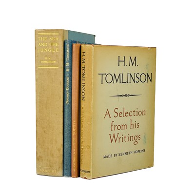 Lot 98 - Four works by and about H. M. Tomlinson.