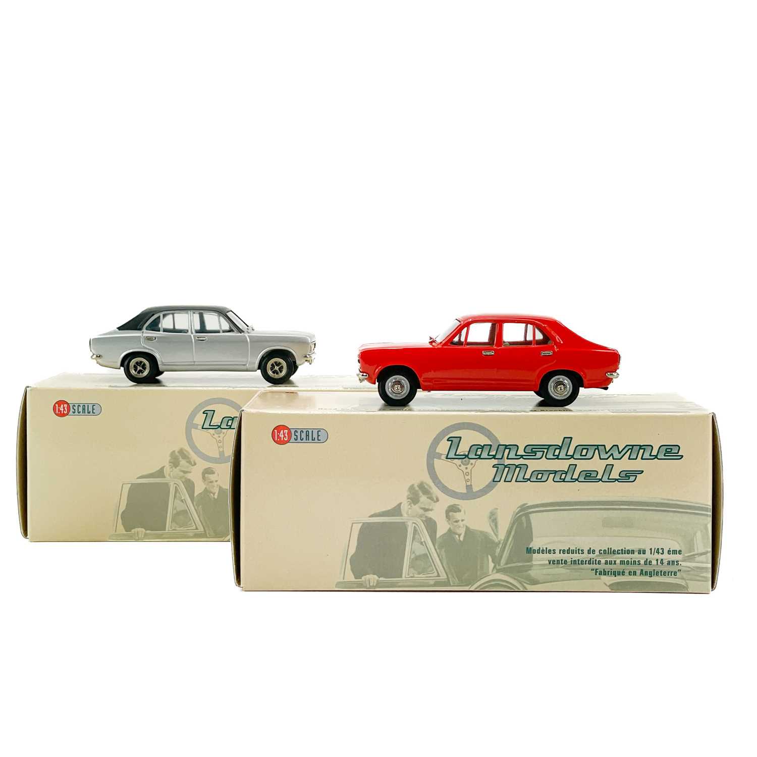 Lot 764 - Lansdowne Models 1970's Cars (x2): Hillman