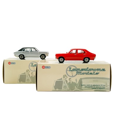 Lot 764 - Lansdowne Models 1970's Cars (x2): Hillman Avengers