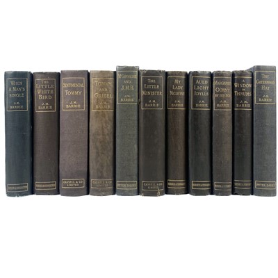 Lot 473 - J. M. Barrie. Eleven works