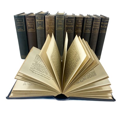 Lot 473 - J. M. Barrie. Eleven works