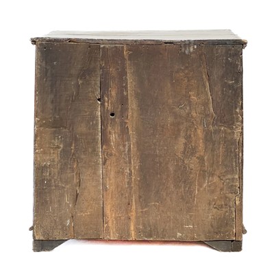 Lot 109 - An 18th century oak chest of drawers.