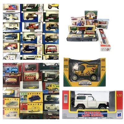 Lot 768 - Lledo, Oxford Die Cast & Other Model Cars/Vans (x80)