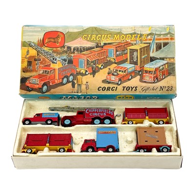 Lot 770 - Corgi Major Chipperfields Circus Models Gift Set no. 23