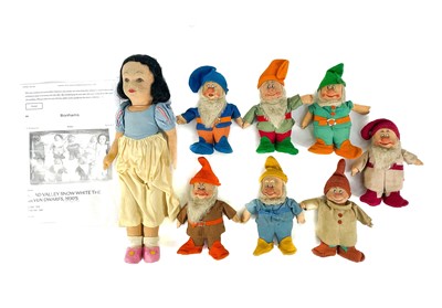 Lot 775 - Chad Valley Snow White and the 7 Dwarfs circa 1938.