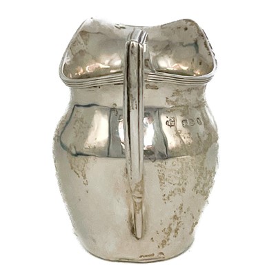 Lot 53 - A Victorian silver milk jug by George Nathan & Ridley Hayes