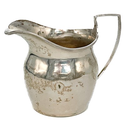 Lot 53 - A Victorian silver milk jug by George Nathan & Ridley Hayes