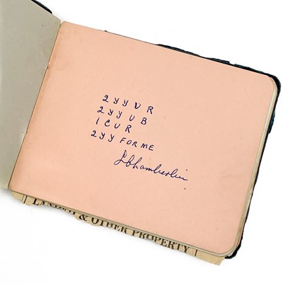 Lot 201 - FOOTBALL INTEREST; An autograph book dating from the 1950's
