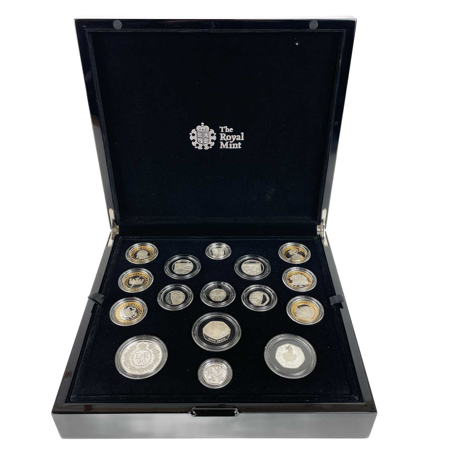 Lot 8 Royal Mint 2016 UK Silver Proof coin set