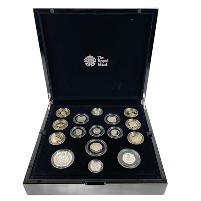 Lot 8 - Royal Mint 2016 UK Silver Proof coin set.