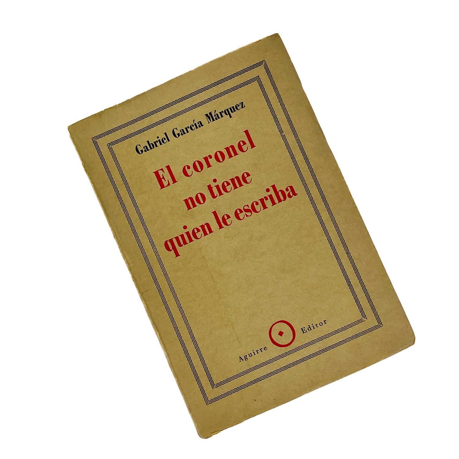 Lot 70 - A first edition Gabriel Garcia Marquez.