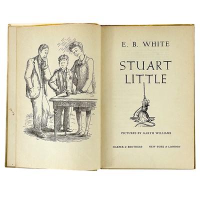 Lot 315 - E. B. WHITE. 'Stuart Little'.