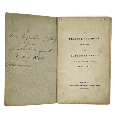 Lot 312 - A LADY (Catherine Ann Dorset Turner), & Mr ROSCOE.
