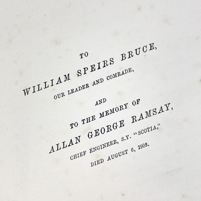 Lot 305 - [Brown, Robert Neil Rudmose, et al]. 'The Voyage of the "Scotia".'