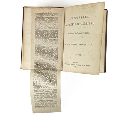 Lot 300 - Cornwall interest. Five works.