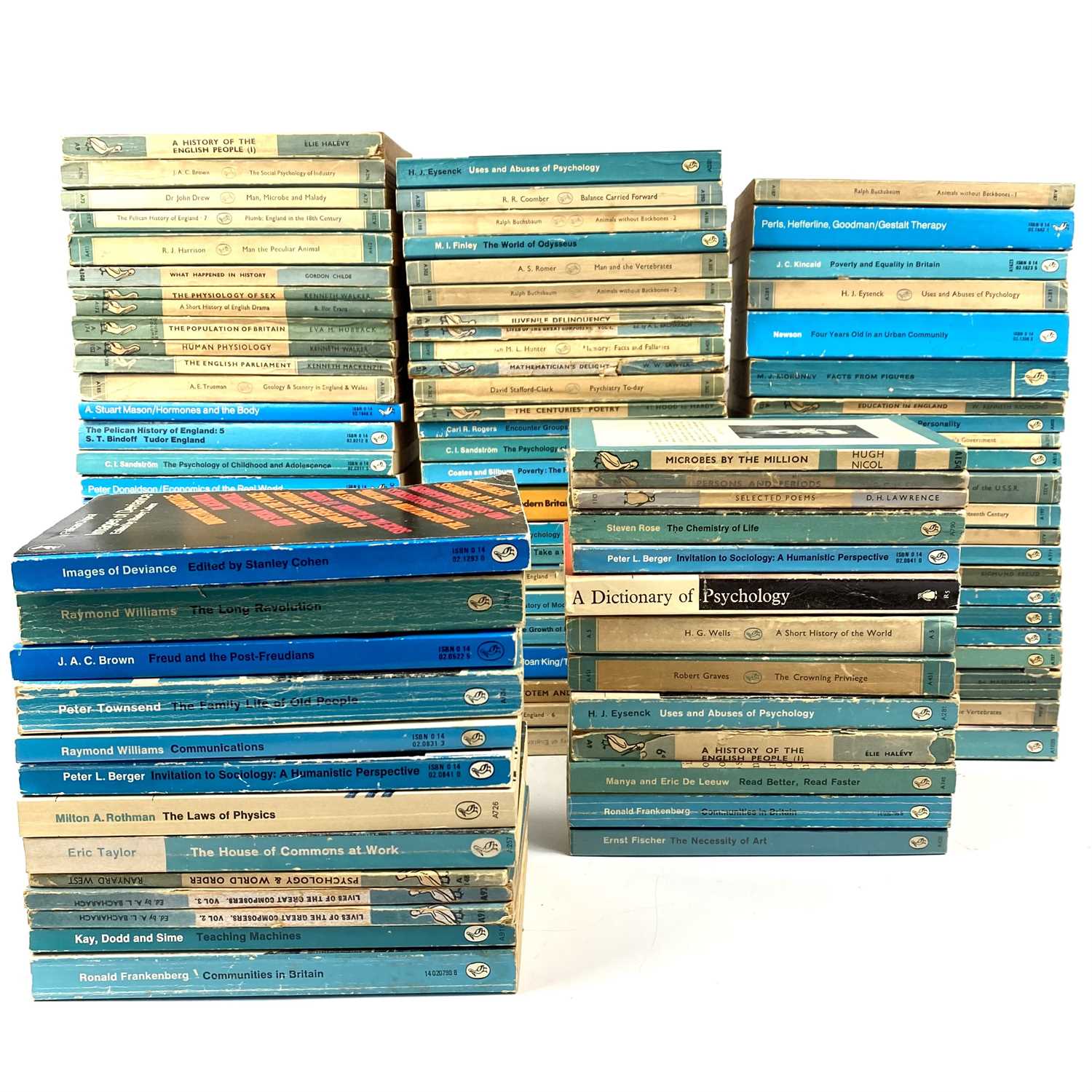 Lot 260 - A collection of 'Pelican' books.