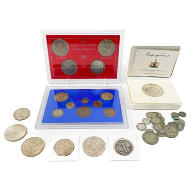 Lot 147 - World Silver Including Crown Size Coins.