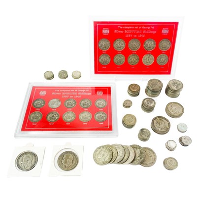 Lot 134 - UK pre 1947 Silver Coinage.