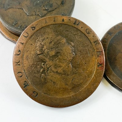 Lot 138 - UK Copper/Bronze Pennies including rare 1950 & 1951 coins.