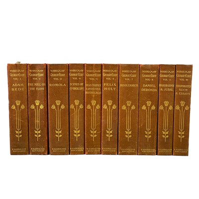 Lot 288 - [MARY ANN EVANS]. 'The Works of George Eliot'.