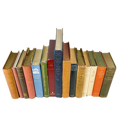 Lot 485 - Thirty-two bibliographic and reference books.