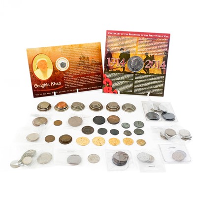 Lot 152 - Miscellaneous, including Roman coins, tokens, Australia, Canada, New Zealand.