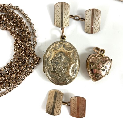 Lot 302 - A selection of gold plated wares.