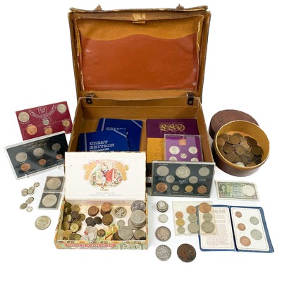 Lot 166 - G.B. & World Coins Including Silver & Maundy etc.