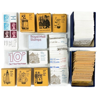 Lot 512 - GB Decimal QEII 10p Folding Stamp Booklets (x260)