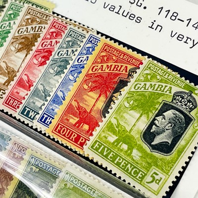 Lot 515 - Gambia - King George V Definitives