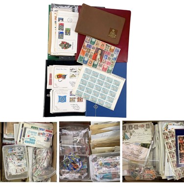 Lot 507 - World Accumulation of Thousands of Stamps.