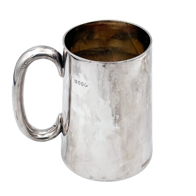 Lot 348 - A Victorian silver mug by William Hutton & Sons