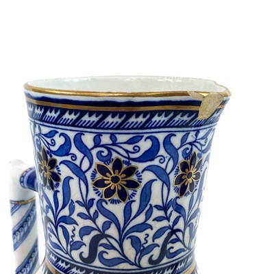 Lot 874 - A Minton's Dover pattern Aesthetic movement wash jug.