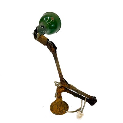 Lot 97 - A Mek-Elek wall mounted adjustable light fitting.