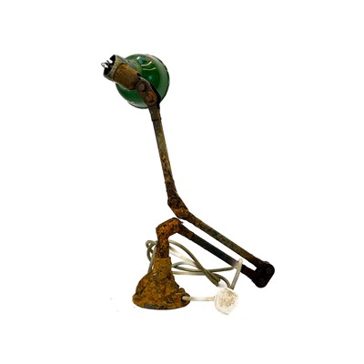 Lot 97 - A Mek-Elek wall mounted adjustable light fitting.