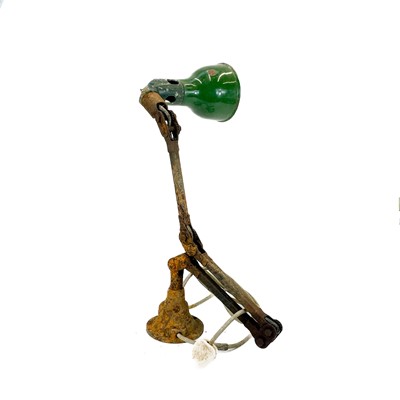 Lot 97 - A Mek-Elek wall mounted adjustable light fitting.