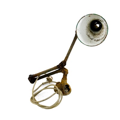 Lot 97 - A Mek-Elek wall mounted adjustable light fitting.