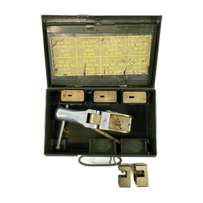 Lot 162 - A Lucas crimping tool kit.