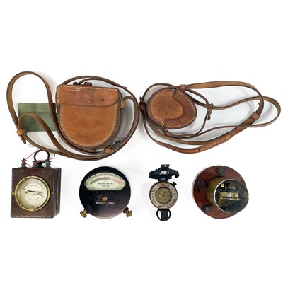 Lot 163 - A Telegraph works Silvertown London galvanometer.