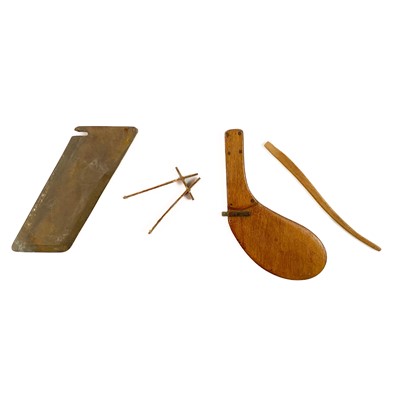 Lot 498 - A fine scratch built model of a small sail boat.