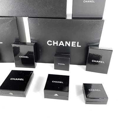 Lot 368 - A selection of Chanel retail boxes.