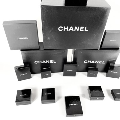 Lot 368 - A selection of Chanel retail boxes.
