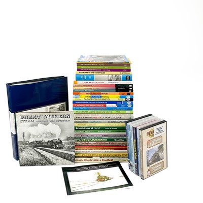 Lot 601 - Railways - Somerset, Dorset, Cotswolds, Wiltshire Specialist books etc (x37)