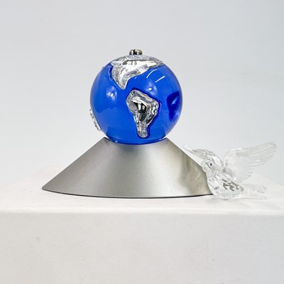 Lot 845 - A collection of Swarovski crystal models.