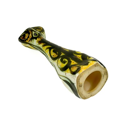 Lot 911 - A Newlyn Celtic pottery figure stylised cat.