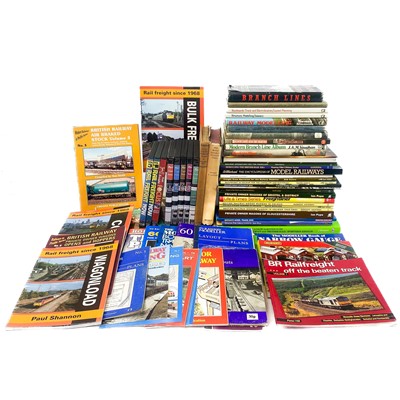 Lot 607 - Specialist Railway Books: Railway Modelling, British Branch Lines & Railway Wagons (x58)