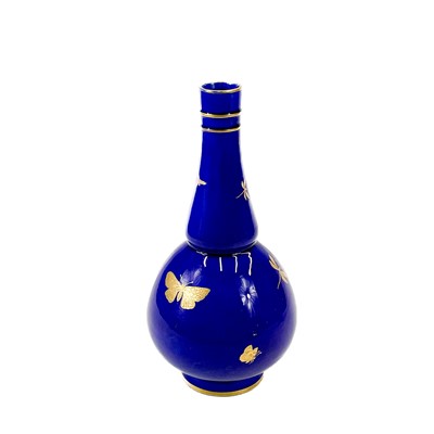 Lot 866 - A Minton aesthetic movement baluster vase.