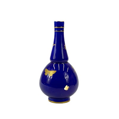 Lot 866 - A Minton aesthetic movement baluster vase.